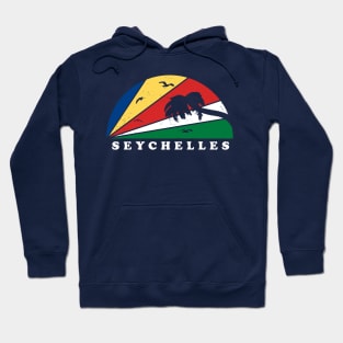 Seychelles Flag Sunset Unisex T-Shirt | Chill Out | African Island Paradise Hoodie